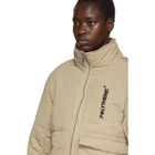 Polythene* Optics Beige Puffa Coat