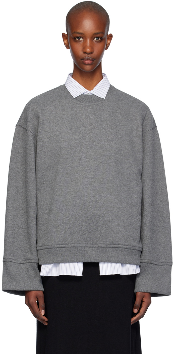 The Frankie Shop Gray Talia Sweatshirt