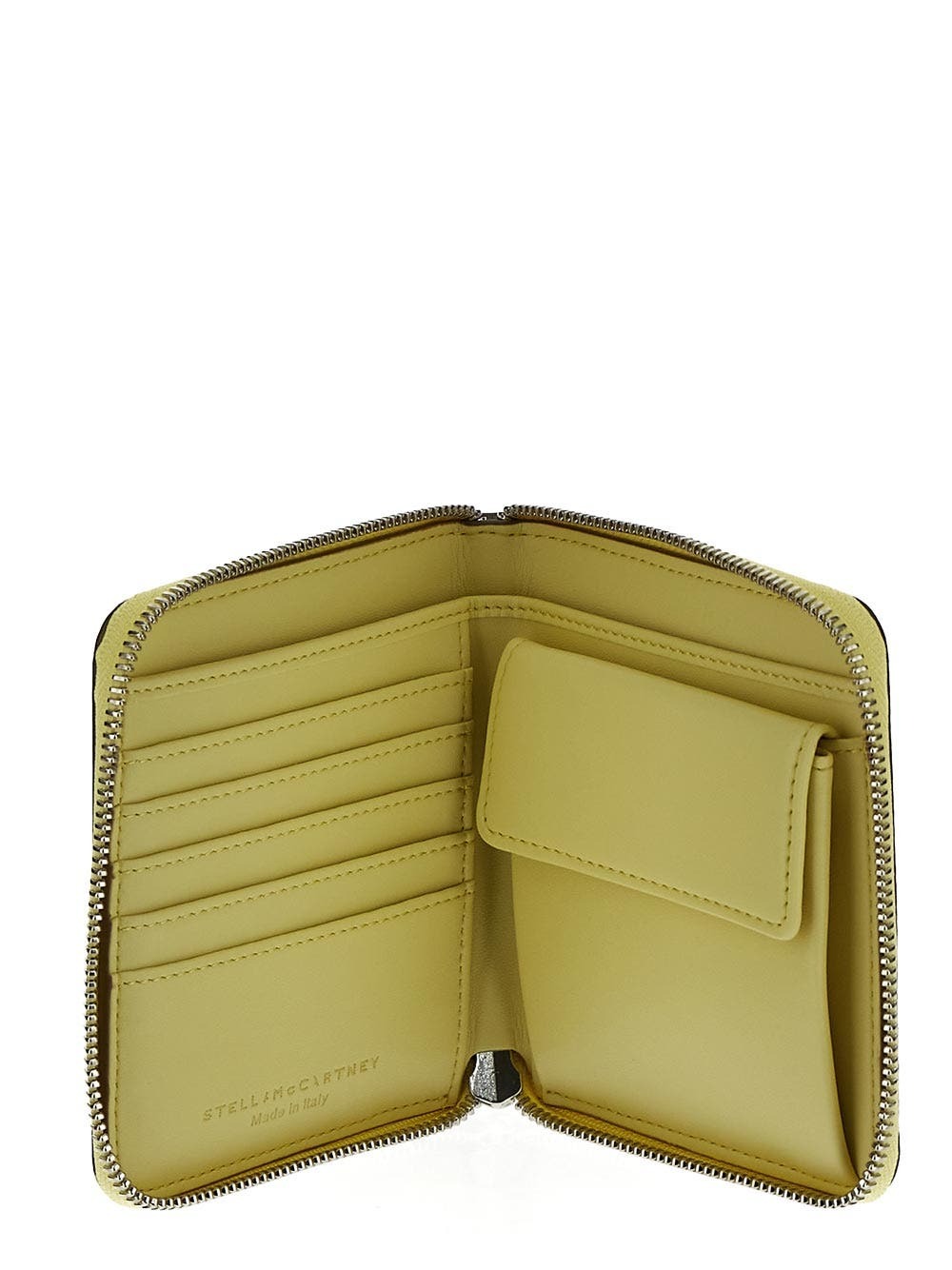 Stella Mccartney Logo Zip Around Mini Wallet Stella McCartney