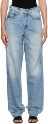 COTTON CITIZEN Blue Kate Jeans