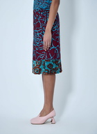 Dries Van Noten Embroidered Midi Skirt