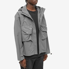 Uniform Bridge Men's Two Pocket Parka Jacket in Grey