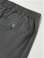 Faherty - Essential Tapered Twill Drawstring Trousers - Gray