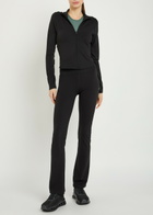 Vuori All The Feels zip up Stretch-jersey top Black