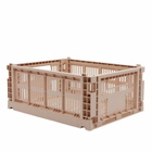 HAY Medium Recycled Colour Crate in Powder 