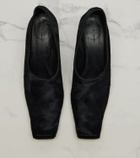 Khaite Marlene calf hair pumps