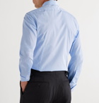 TOM FORD - Slim-Fit Sea Island Cotton Shirt - Blue