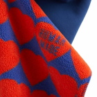 Human Made Men's Heart Fleece Blanket in Orange 