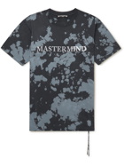 Mastermind World - Logo-Print Tie-Dyed Cotton-Jersey T-Shirt - Black