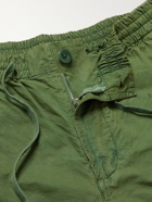 GENERAL ADMISSION - Rat Rock Straight-Leg Cotton-Poplin Cargo Trousers - Green