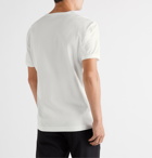 Dolce & Gabbana - Embroidered Cotton-Jersey T-Shirt - White