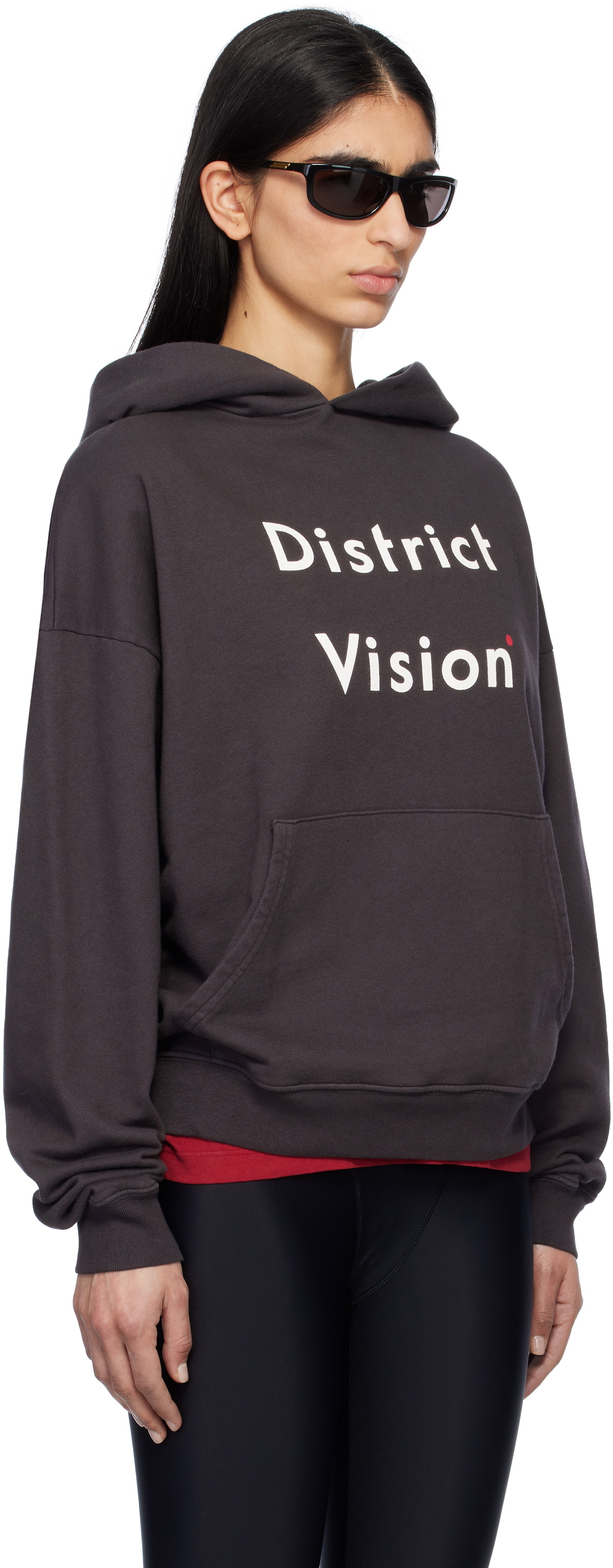 District Vision Black California Cotton Hoodie