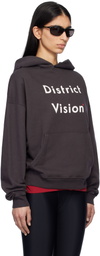 District Vision Black California Cotton Hoodie