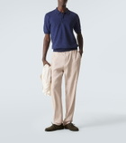Etro Linen-blend sweatpants