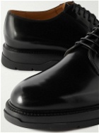 Dunhill - Hybrid Leather Derby Shoes - Black