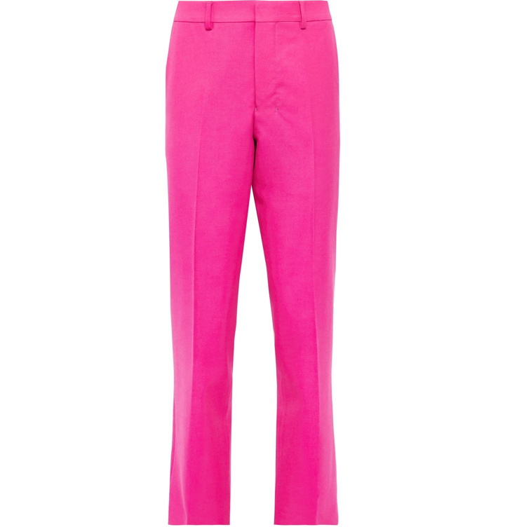 Photo: AMI - Wool-Twill Trousers - Pink