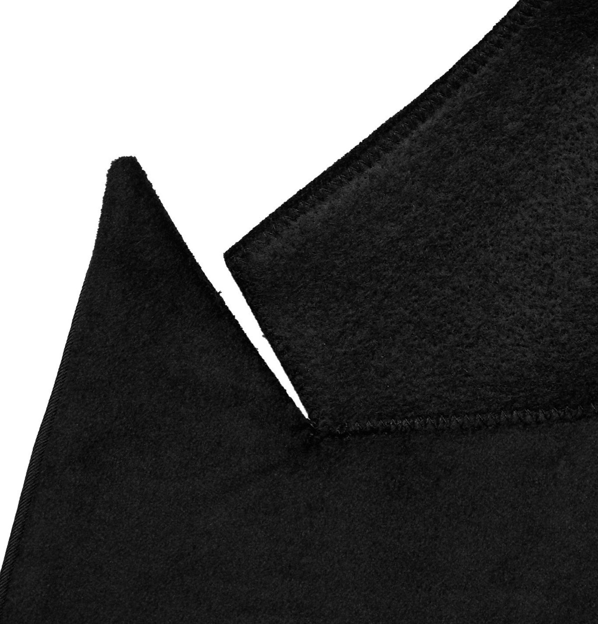 Silk satin-trimmed cotton-velvet blazer