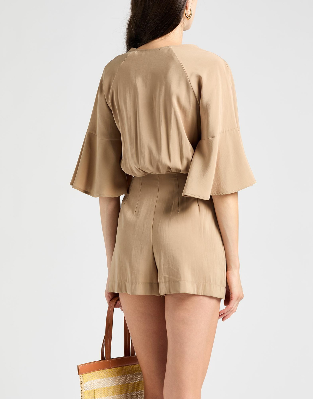 Jijil Womens Playsuit Camel