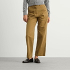 Nothing Written Women's Paan Cotton Work Pants in Khaki