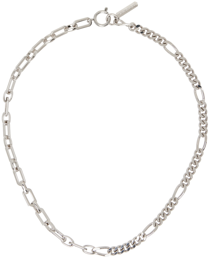 Justine Clenquet SSENSE Exclusive Silver Vesper Necklace