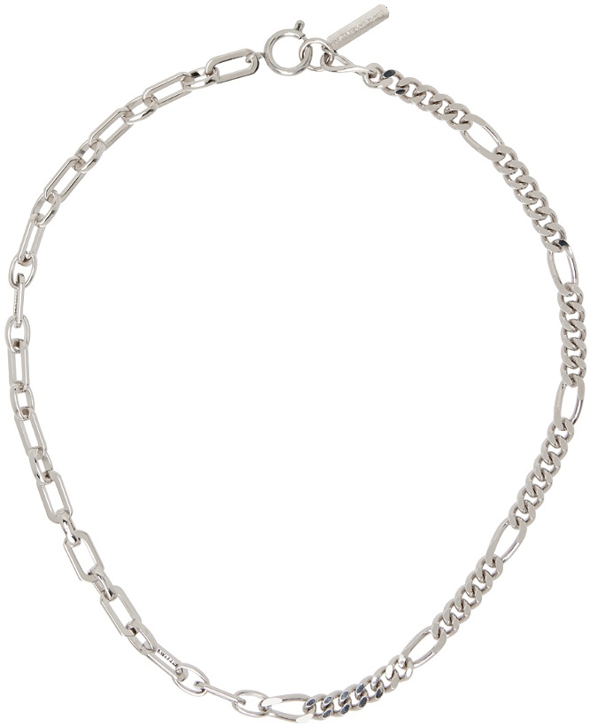 Photo: Justine Clenquet SSENSE Exclusive Silver Vesper Necklace