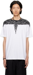 Marcelo Burlon County of Milan White Printed T-Shirt