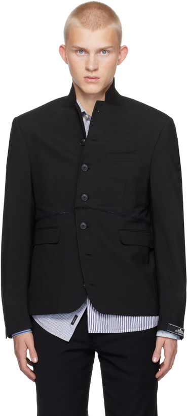 Photo: HODAKOVA Black Button Blazer