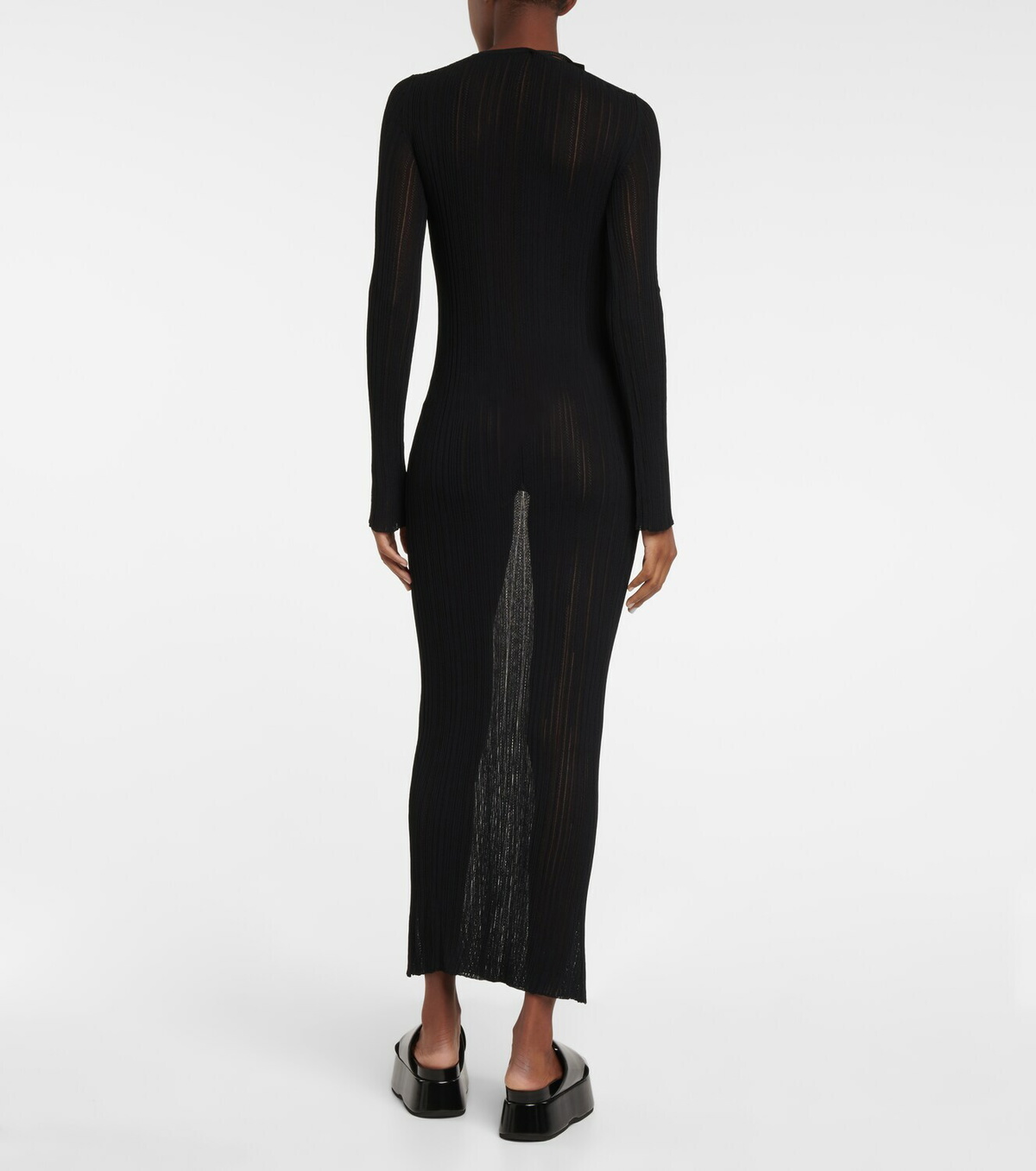 Petar Petrov Austin ribbed-knit maxi dress