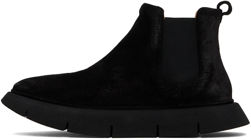 Marsèll Black Intagliata Beatle Boots