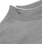 FALKE Ergonomic Sport System - Stretch Virgin Wool-Blend Rollneck T-Shirt - Gray