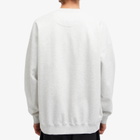 Y-3 Men's Core Logo Crew Sweat in Light Grey
