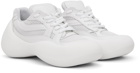 JW Anderson White Bumper Hike Low Top Sneakers