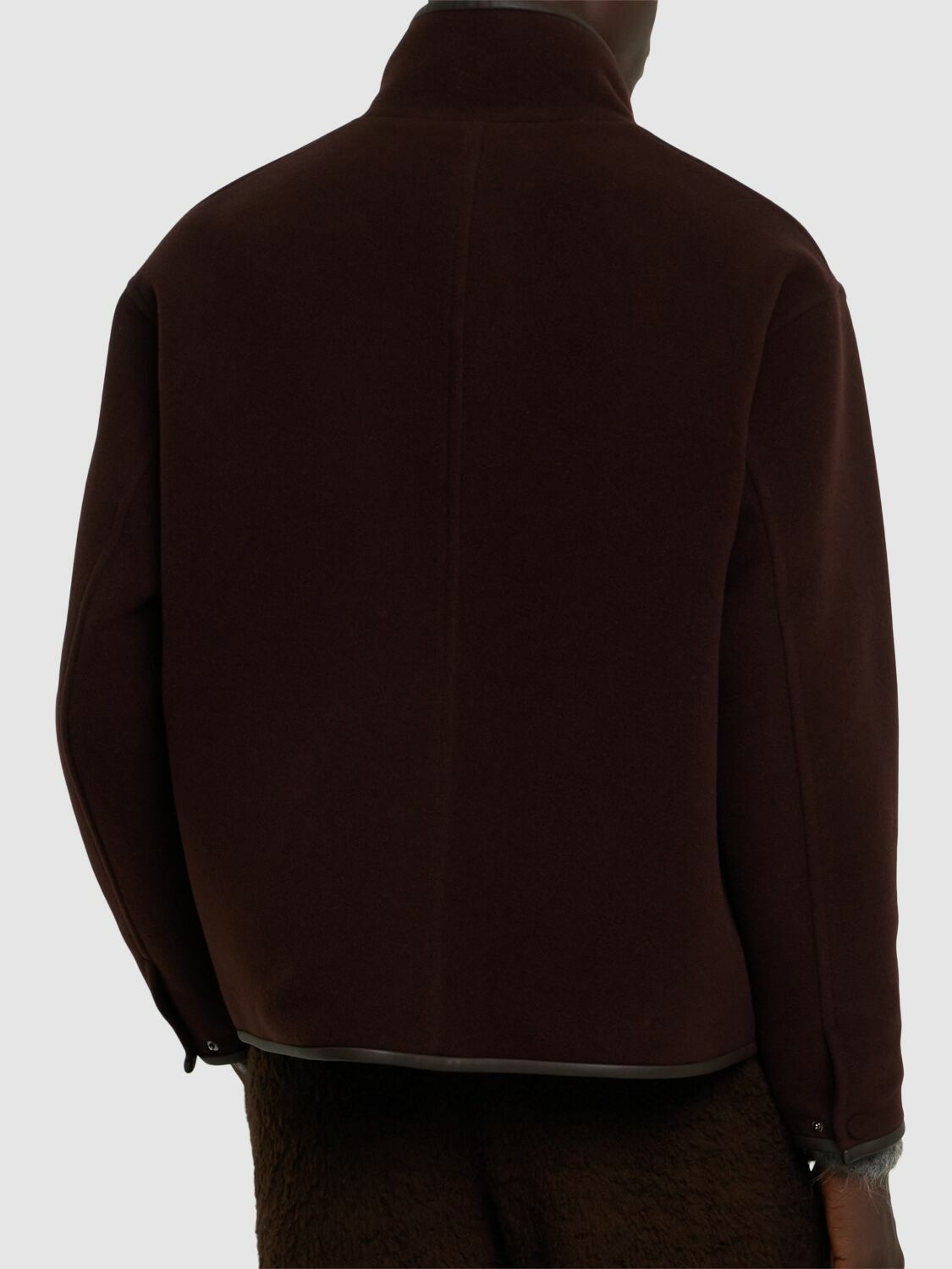 AURALEE Double Heavy Wool Cloth Zip Jacket Auralee AURALEE Double Heavy Wool Cloth Zip Jacket Auralee