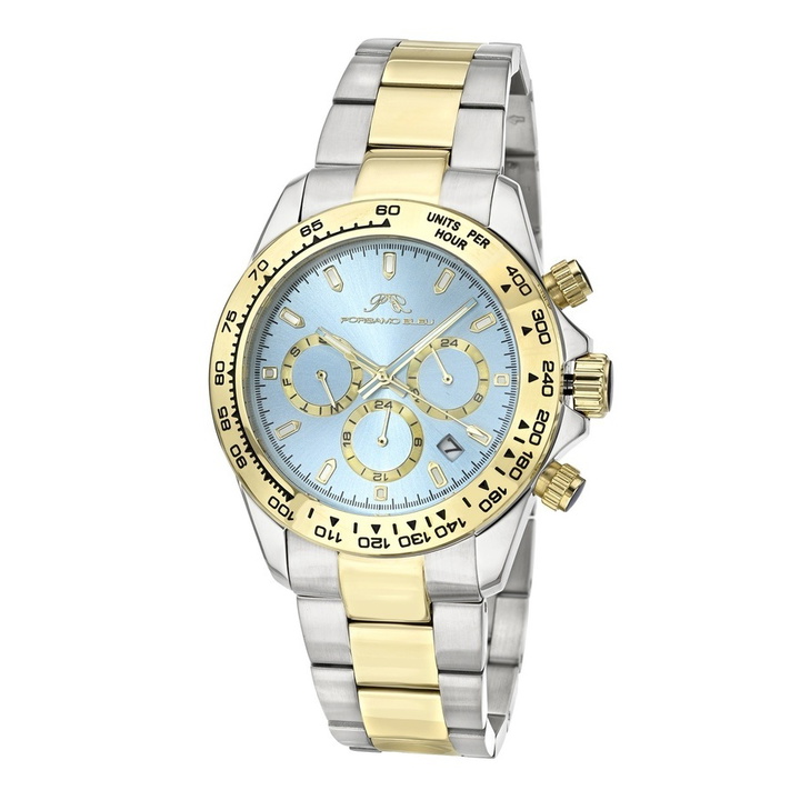 Photo: Porsamo Bleu Preston Chronograph Quartz Blue Dial Mens Watch 1036CPRS