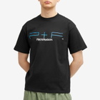 PLACES+FACES Men's Places-Station 2 T-Shirt in Black