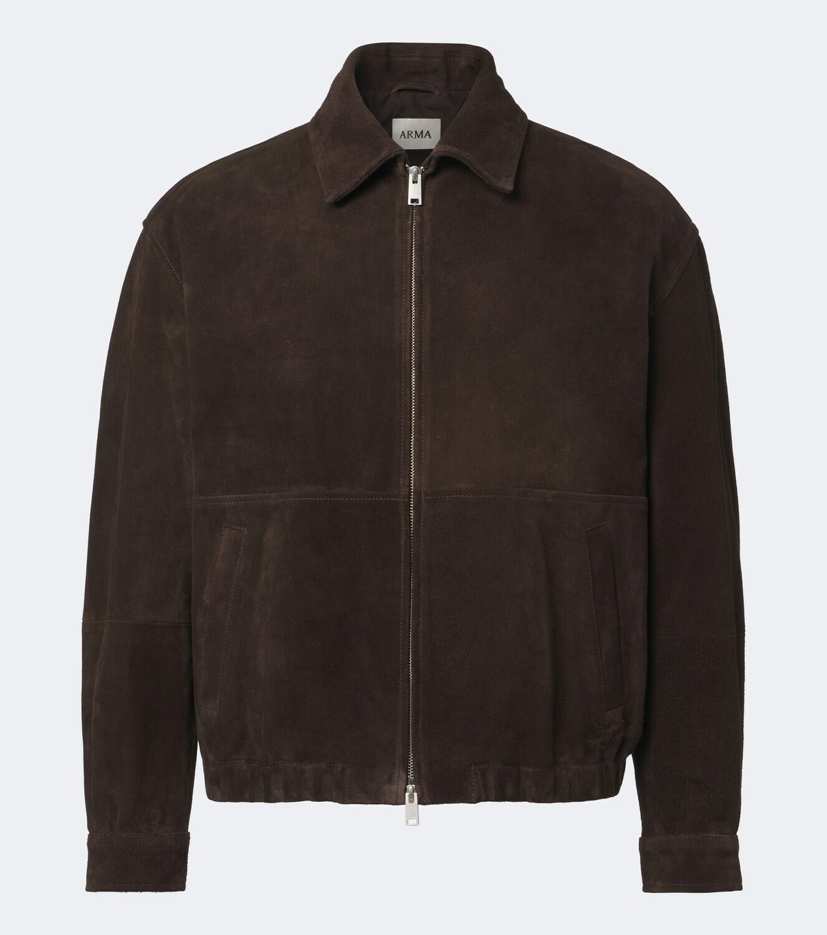 Arma Maddox suede blouson jacket