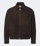 Arma Maddox suede blouson jacket