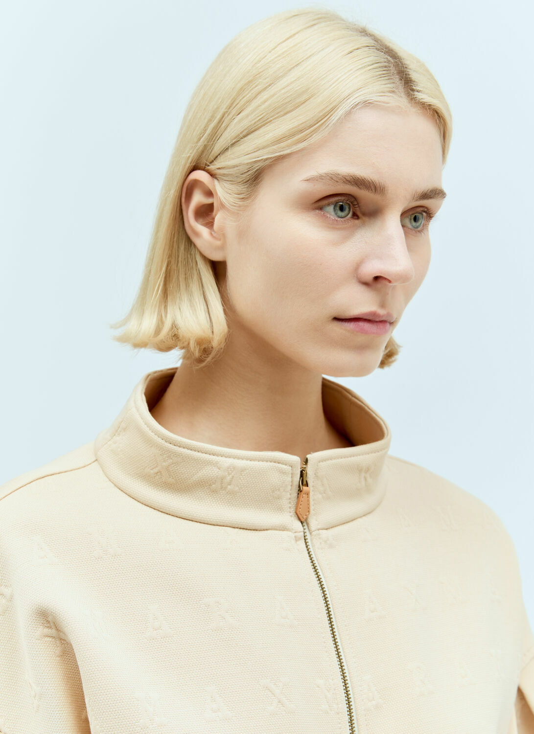 Max Mara Logo Jacquard Bomber Jacket
