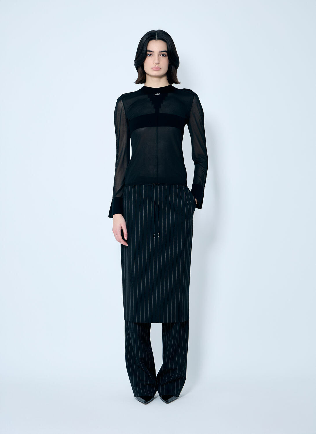Jean Paul Gaultier Open-Knit Sweater