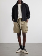 Les Tien - Thermal Baseball Cotton-Jersey Hem Tee - Neutrals