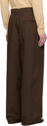 Camiel Fortgens Brown Suit Trousers