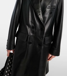 Nour Hammour Edie leather biker jacket