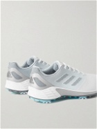 adidas Golf - ZG21 Rubber-Trimmed Sprintskin Golf Sneakers - White