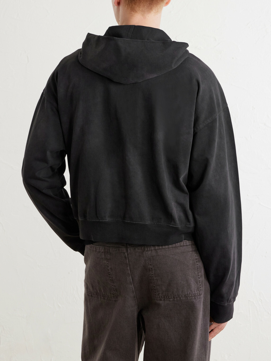 424 - Academy Logo-Appliquéd Cotton-Jersey Zip-Up Hoodie - Black