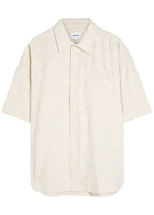Norse Projects Fil Coupé Stretch-cotton Shirt Ecru