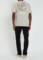 True Religion Vintage Puff Buddha Cotton T-shirt Grey