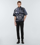 Givenchy Printed short-sleeved cotton shirt