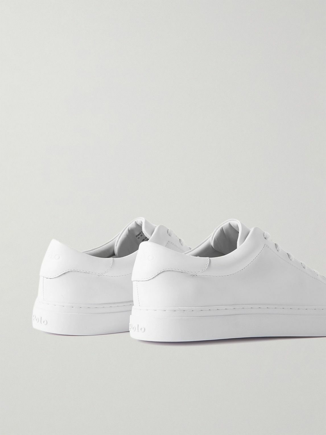 Polo Ralph Lauren - Jermain II Leather Sneakers - White