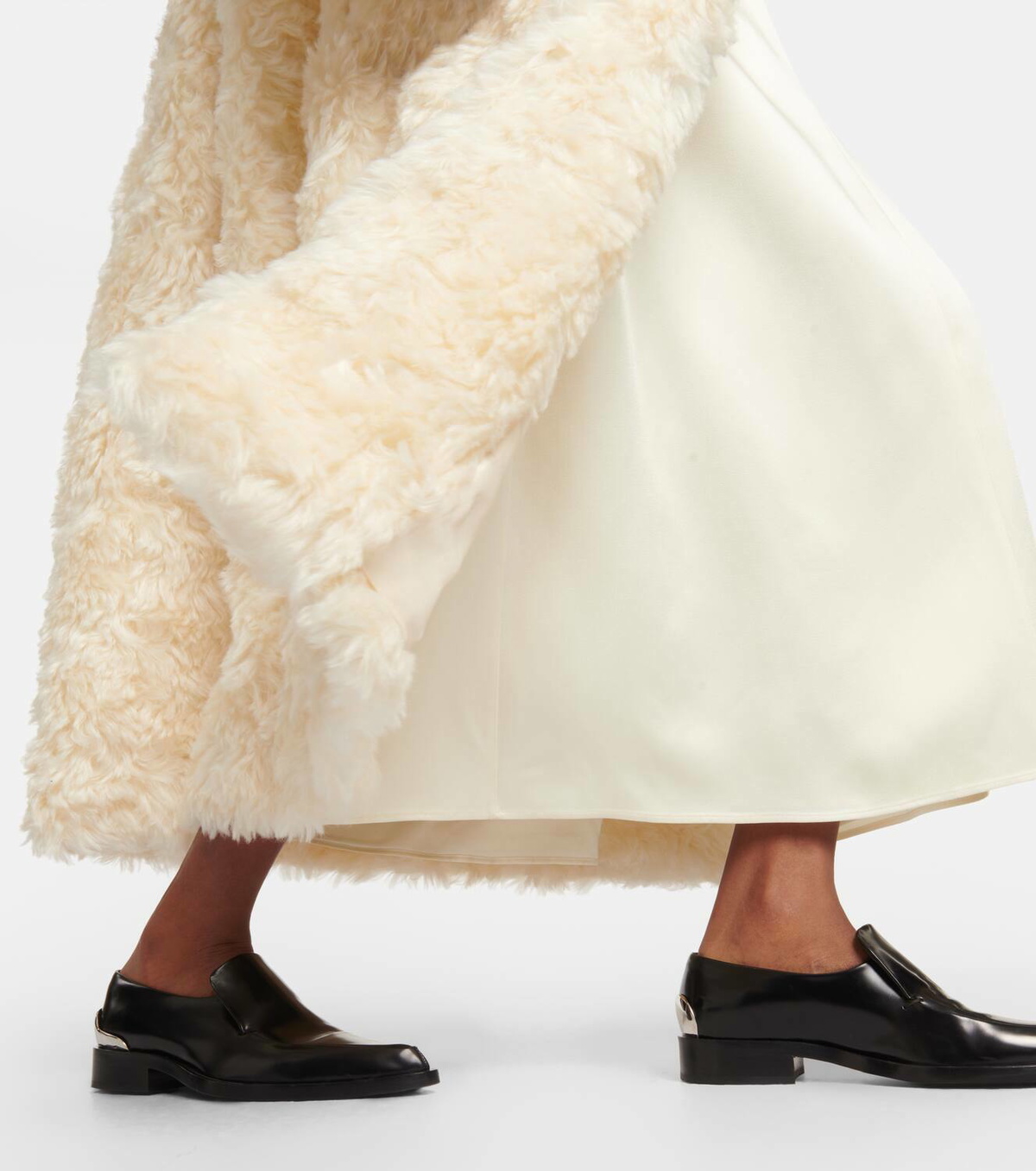 Jil Sander Faux fur coat Jil Sander