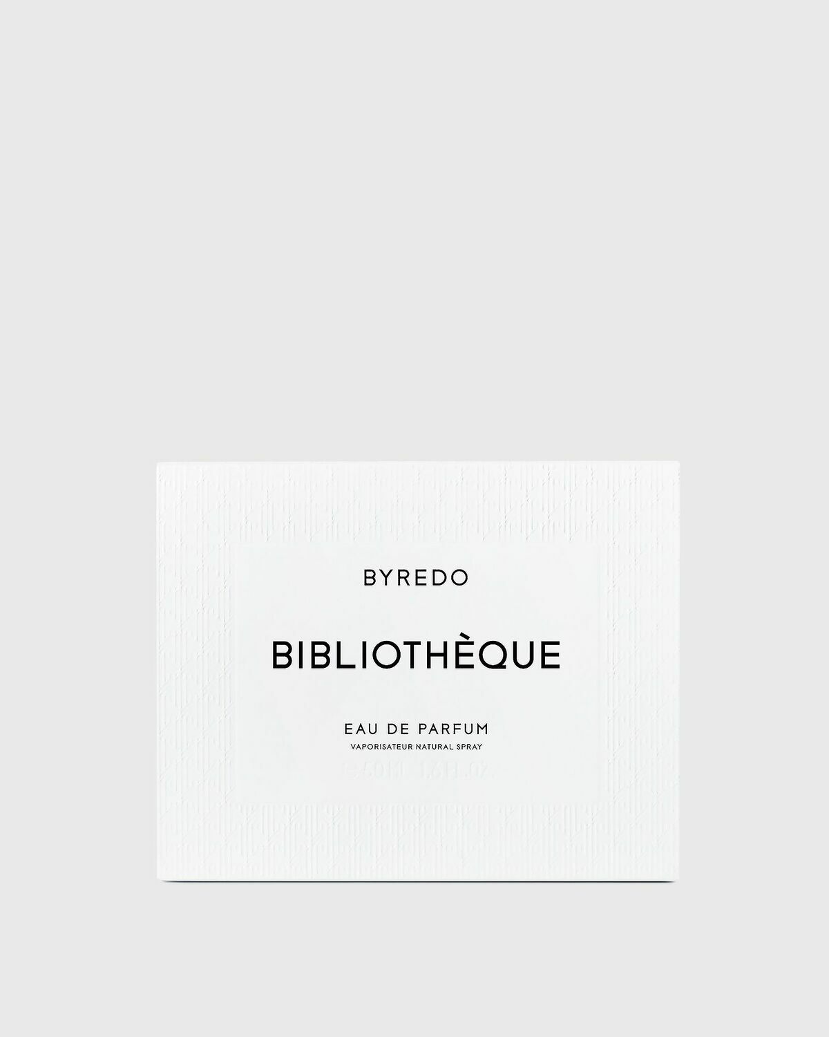 Byredo EDP BIBLIOTHEQUE - 50 ML Multi-color Mens Perfume & Fragrance